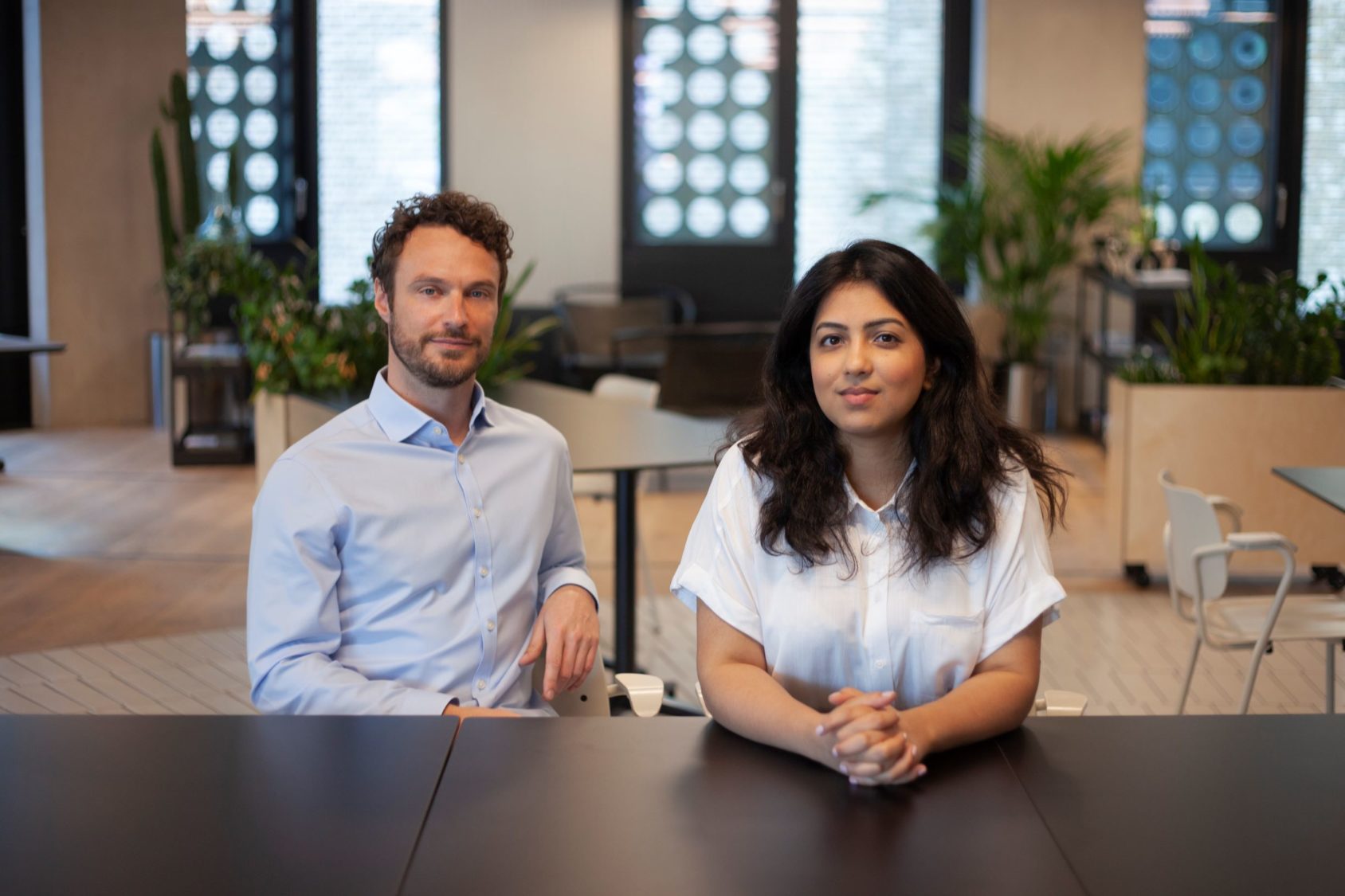 Hana and co-founder Leighton